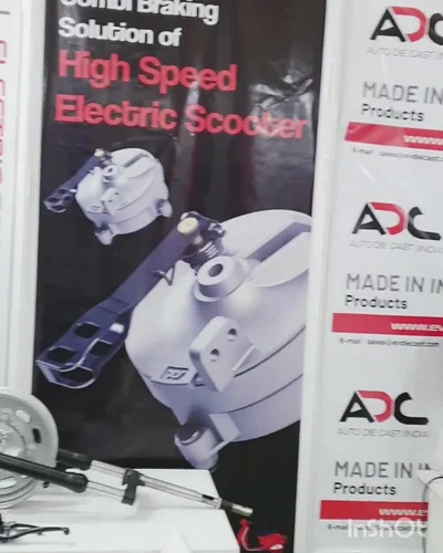Icat Approved Combi Brake Cbs 130 Mm For Electric Scooter (E Scooty) Part4
