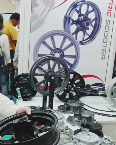ICAT Approved 10 inch Alloy Wheel For Electric Scooter85